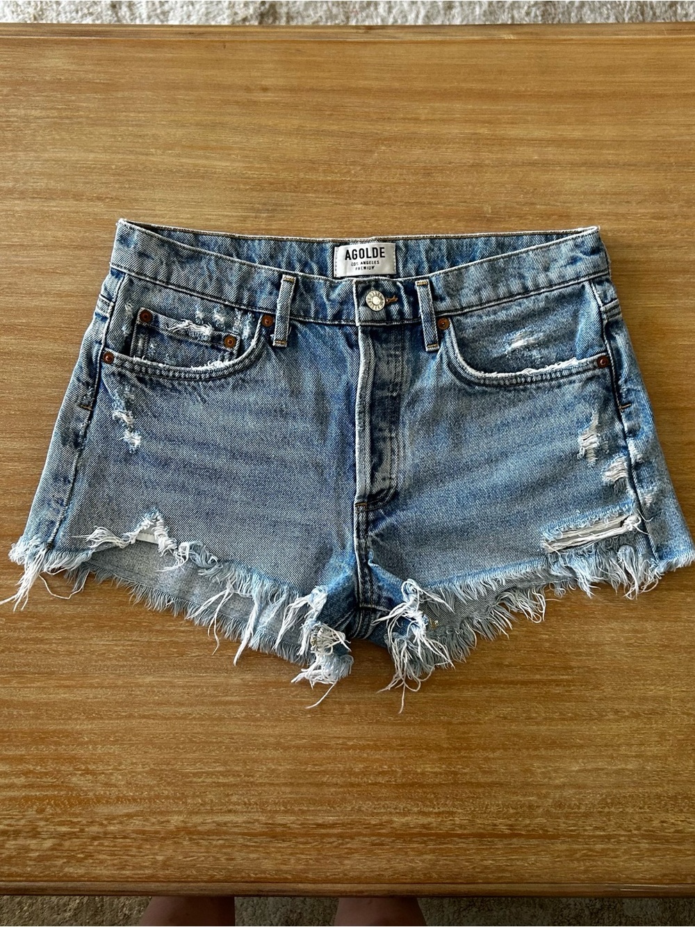 Agolde Parker Vintage Cut-Off Short | Swapmeet | Size 27
